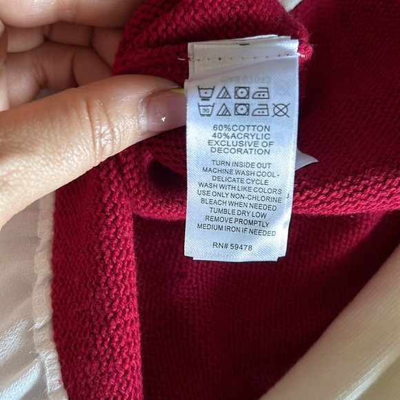 Tahari Winter Sweater Dress & Leggings - S 7/8 NWT - Picture 7 of 7